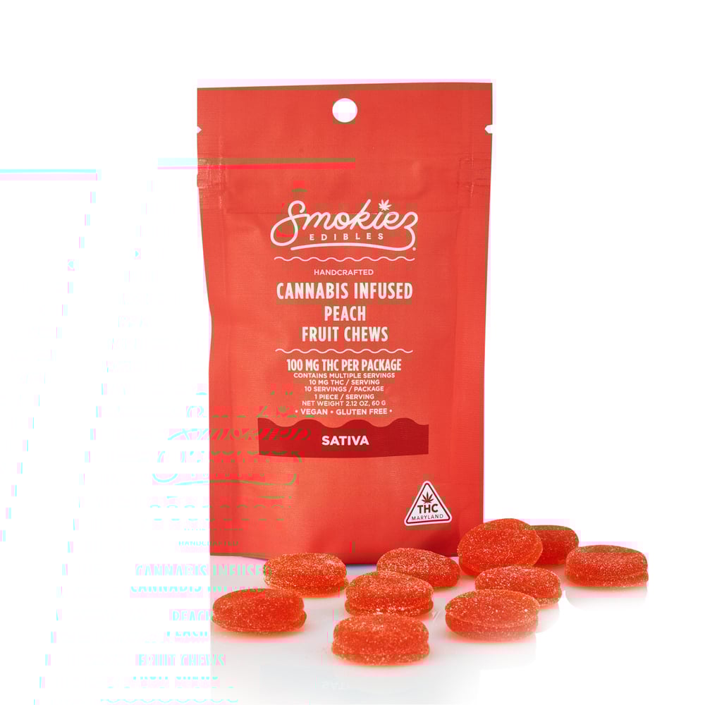 Peach - Sativa [10pk] (100mg)