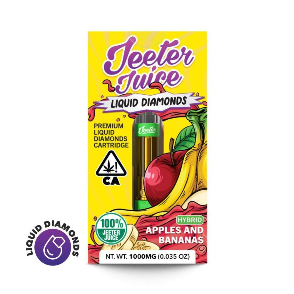 Jeeter  Apples and Bananas  Liquid Diamond 510 Cartridge  Hybrid