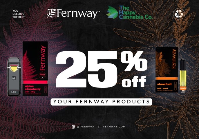 The Happy Cannabis Co. Loves Park Marketing Banner