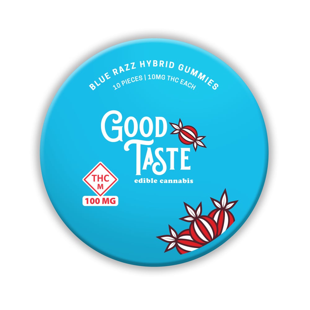 Blue Razz [10pk] (100mg)