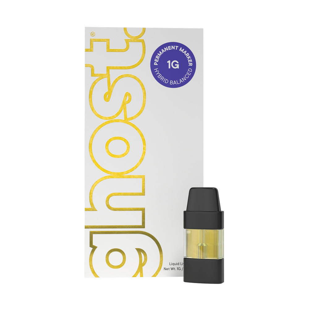 Ghost Pod Live Resin Permanent Marker (H) 1g Ghost Pod Live Resin Permanent Marker (H) 1g