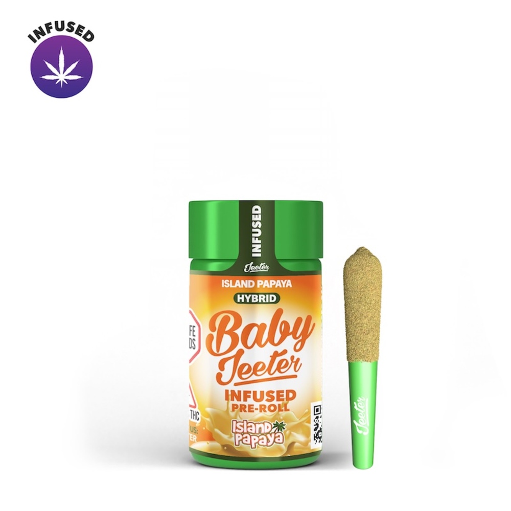 Jeeter - Island Papaya (H) Infused Baby Jeeter 0.5g 5pk (2.5g)