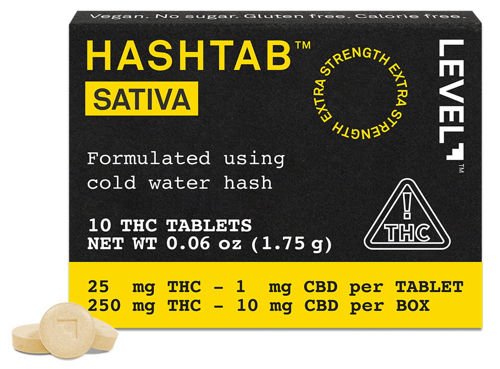 HASHTAB Sativa [10pk] (250mg)