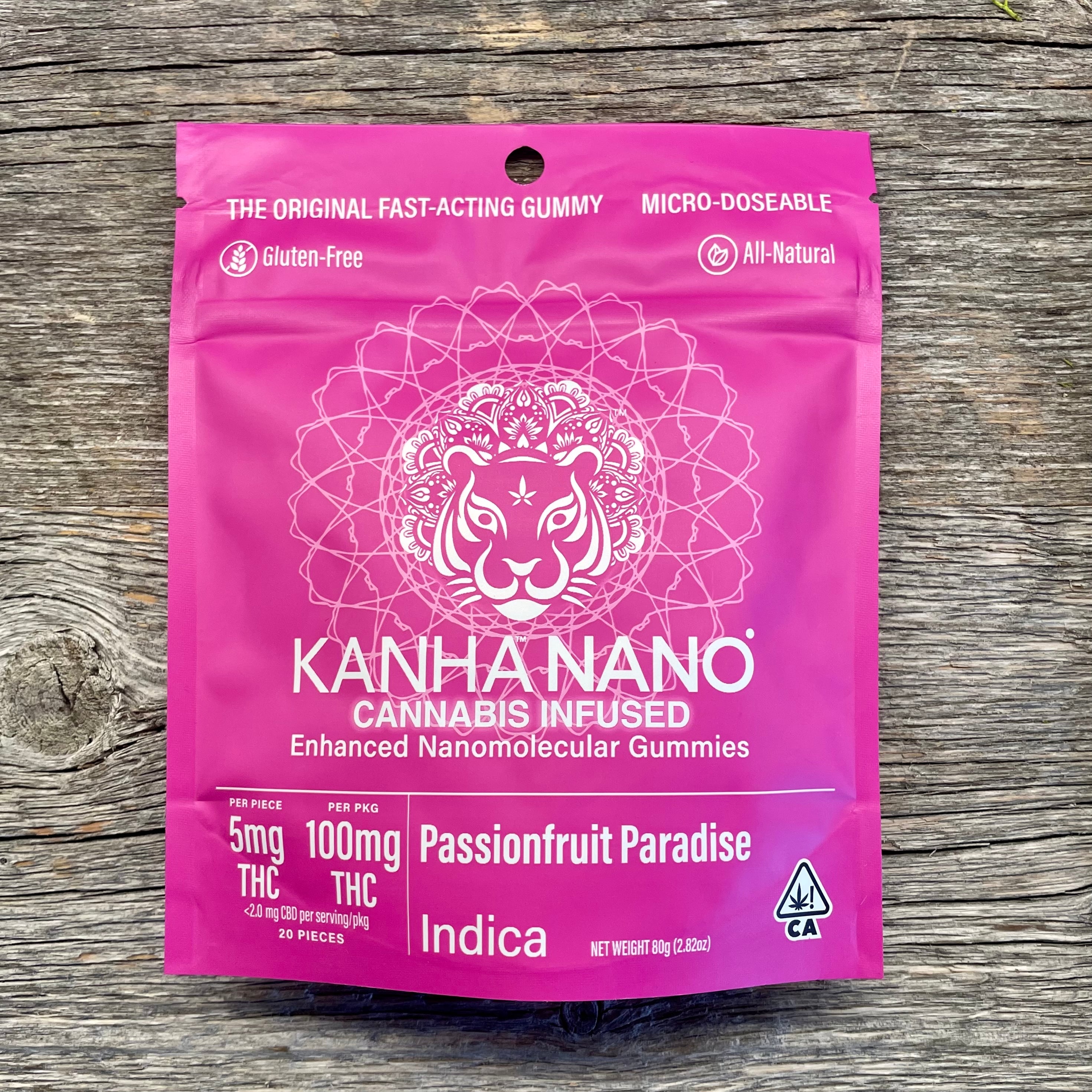 NANO PASSIONFRUIT PARADISE INDICA GUMMIES 20PC 100MG NANO PASSIONFRUIT PARADISE INDICA GUMMIES 20PC 100MG