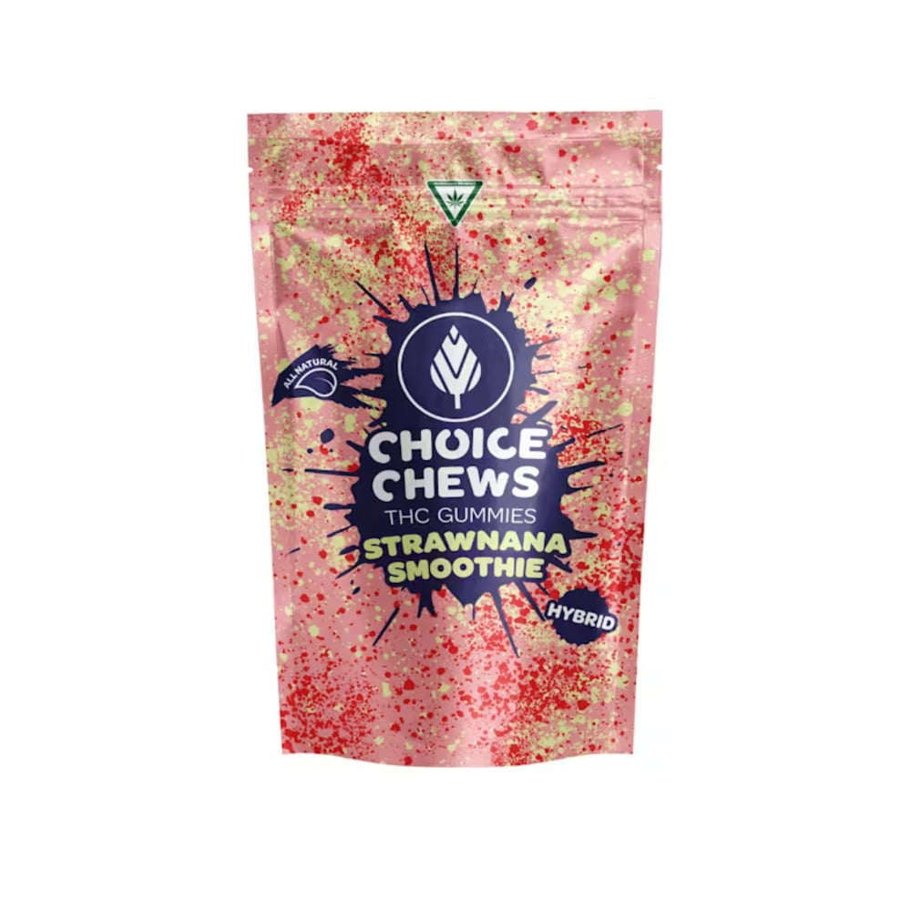 GUMMY - 100mg Strawnana Smoothie 