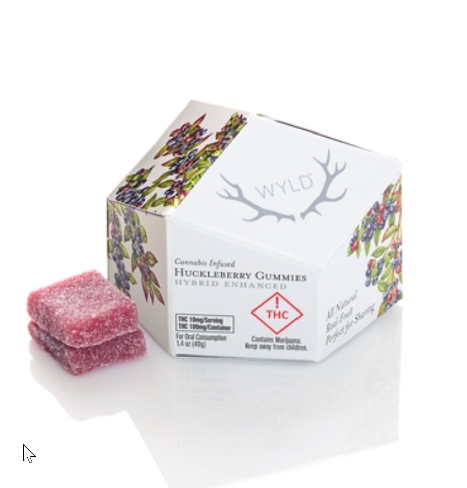 Huckleberry Hybrid Enhanced Gummies | 100mg THC