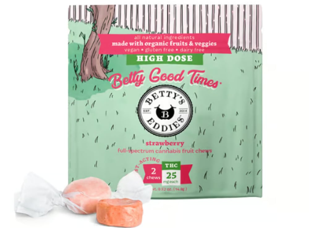 Anytime Betty's - Strawberry [2pk] (50mg THC)