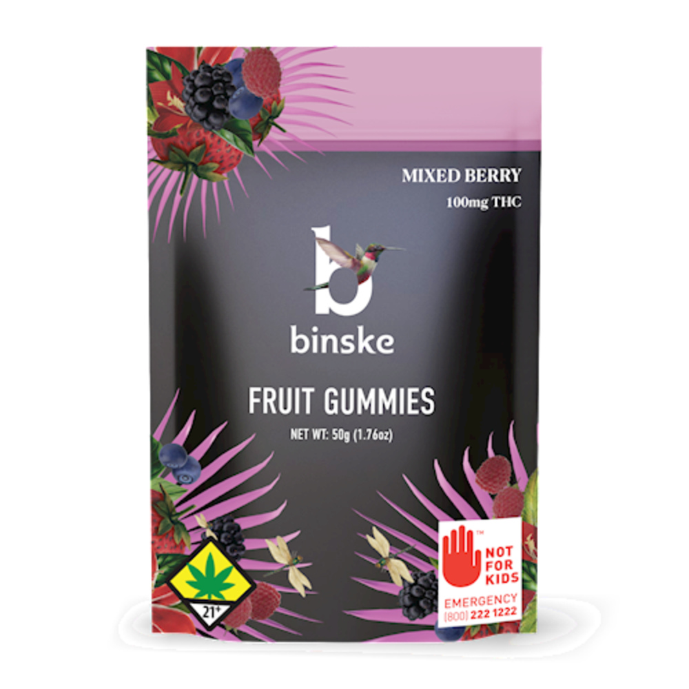 Mixed Berry Fruit Gummies