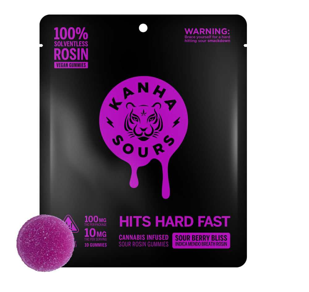 Sour Berry Bliss (Mendo Breath) [10pk] (100mg)