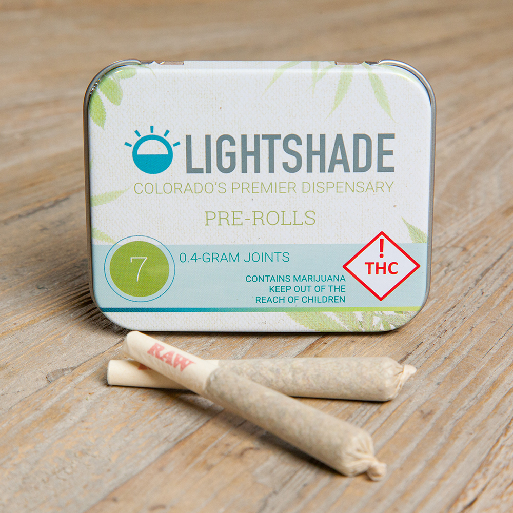 Hybrid [.4g] Lightshade 7 Pack Mini Joint Tin Jane