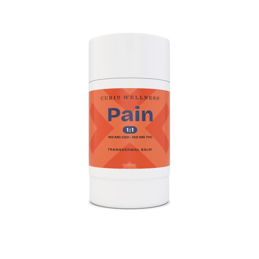 Pain 1:1 Transdermal Stick  (150mg CBD/150mg THC)