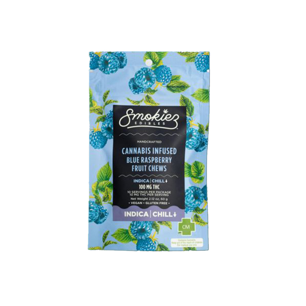 Blue Raspberry - Indica [10pk] (100mg)