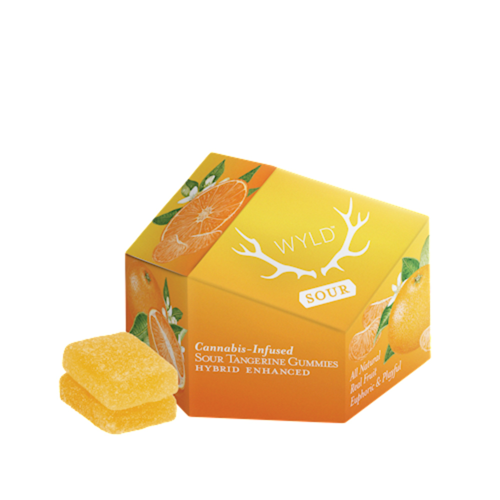 Sour Tangerine Hybrid Enhanced Gummies | 100mg