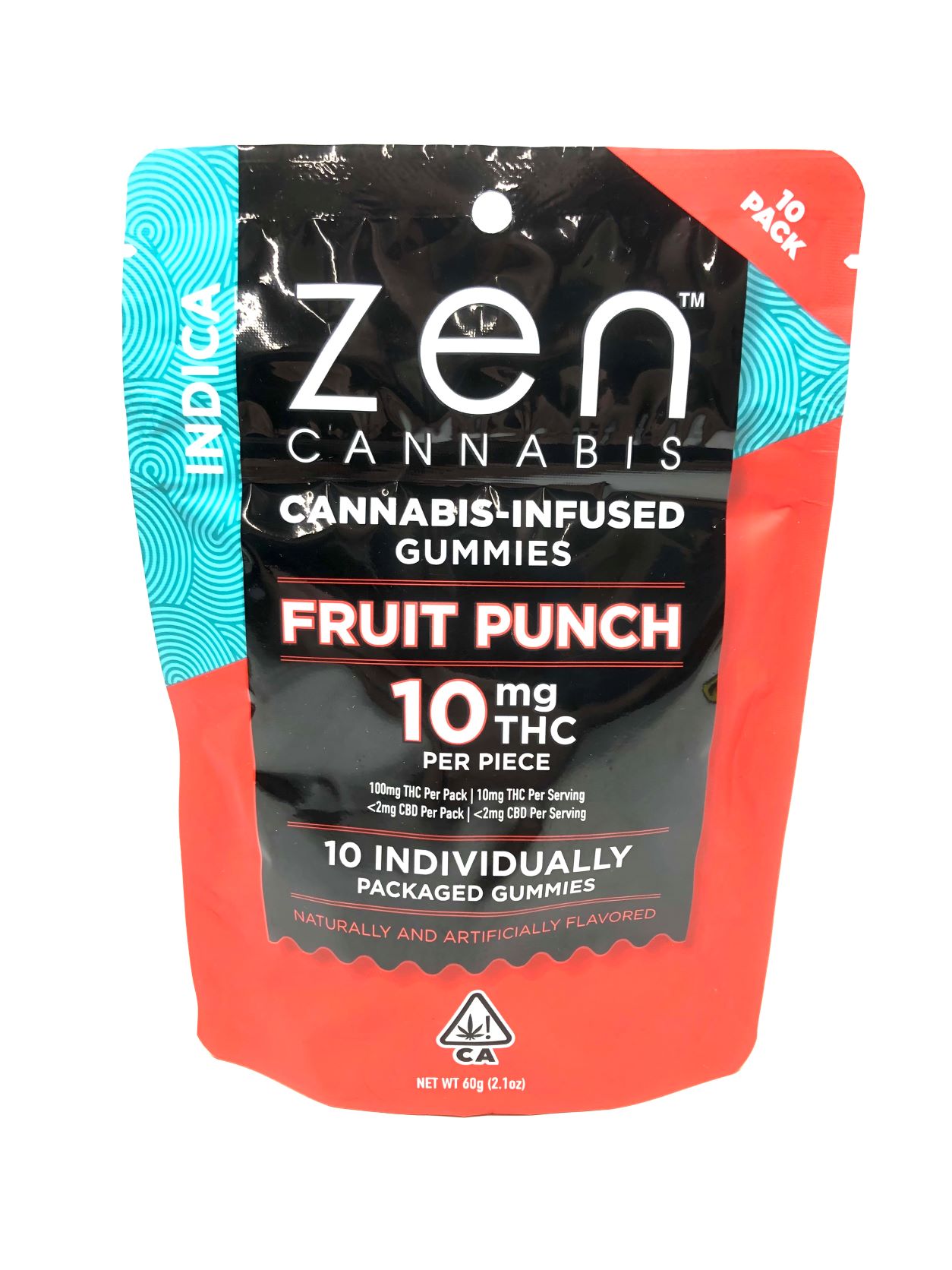 Fruit Punch - Indica [10pk] (100mg)