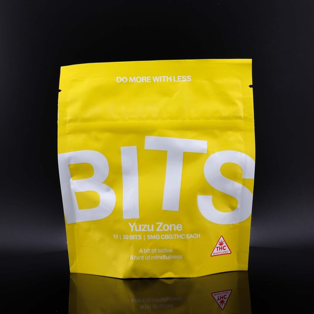Yuzu Zone 1:1 CBG:THC [20pk] (100mg CBG/100mg THC) | Bits