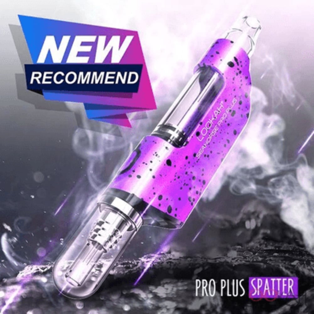 Seahorse Pro Plus - Purple/Black Spatter