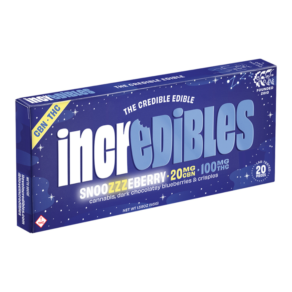5:1 Snoozzzeberry + CBN Bar [20pk] (100mg THC/20mg CBN)