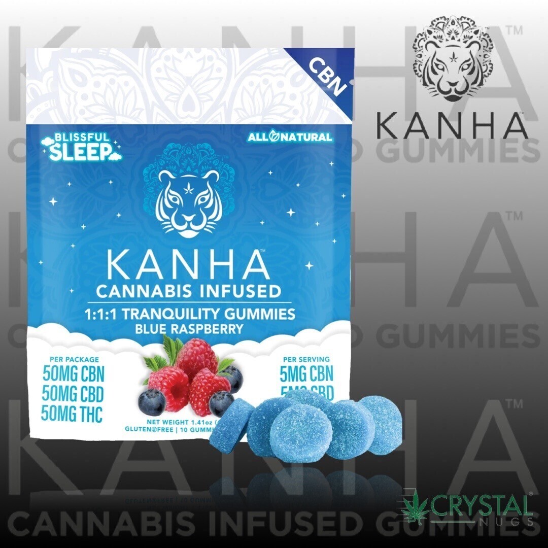 1:1:1 Sleep Tranquility (50mg CBD/50mg THC/50mg CBN) [10pk]