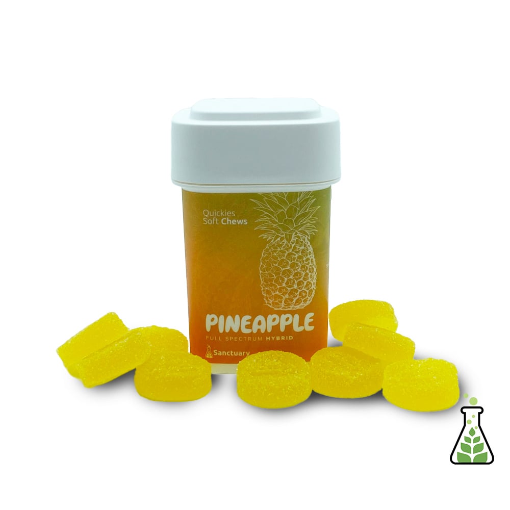 5mg Pineapple Fast Acting Full Spectrum Quickies 20pk