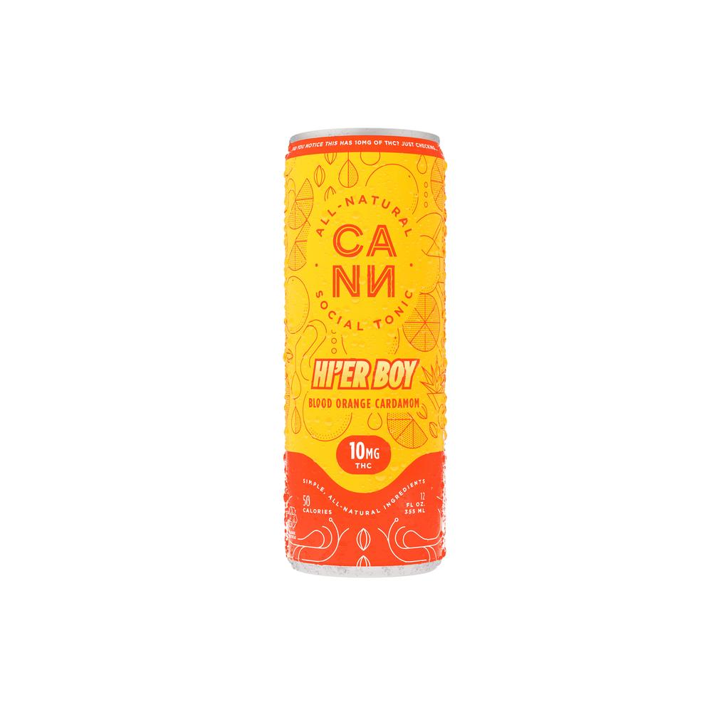 CANN - Hemp-Derived Blood Orange Cardamom HI'ER Boy 12oz (10mg)