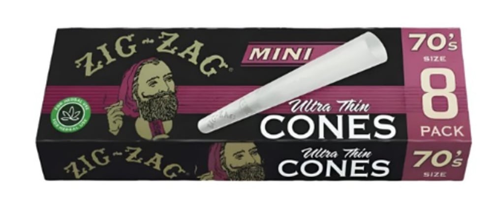 Ultra Thin Mini Cones - 70mm [8pk]