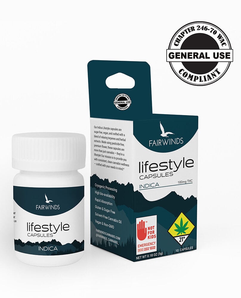 Lifestyle Indica [10pk] (100mg THC)