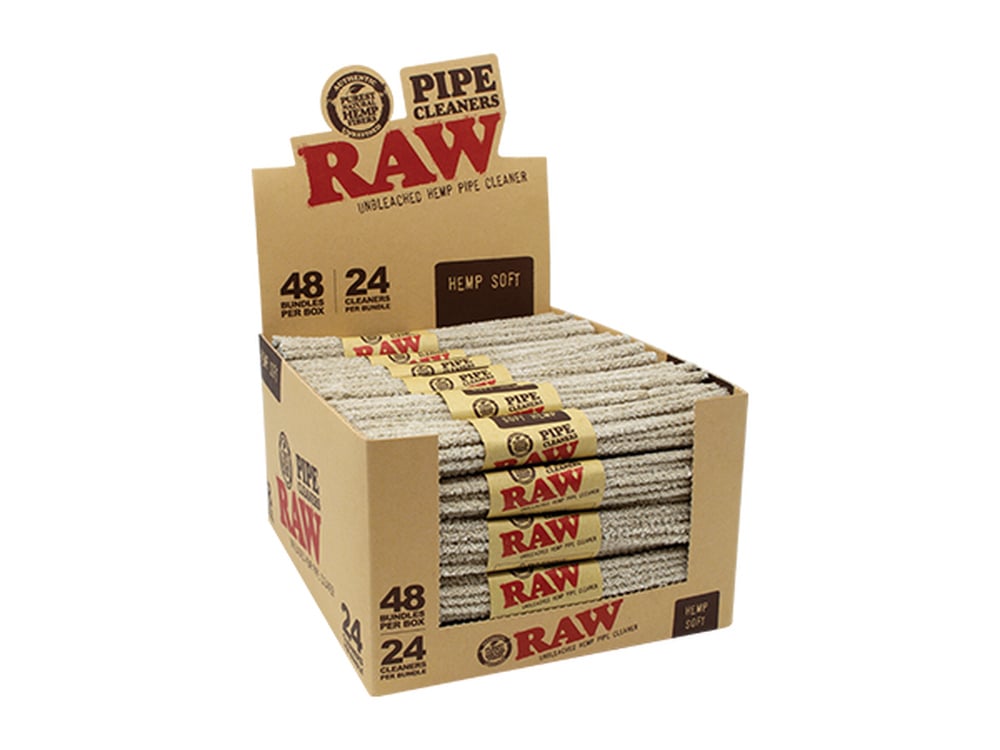 RAW Soft Pipe Cleaners | 24 Cleaners per Bundle