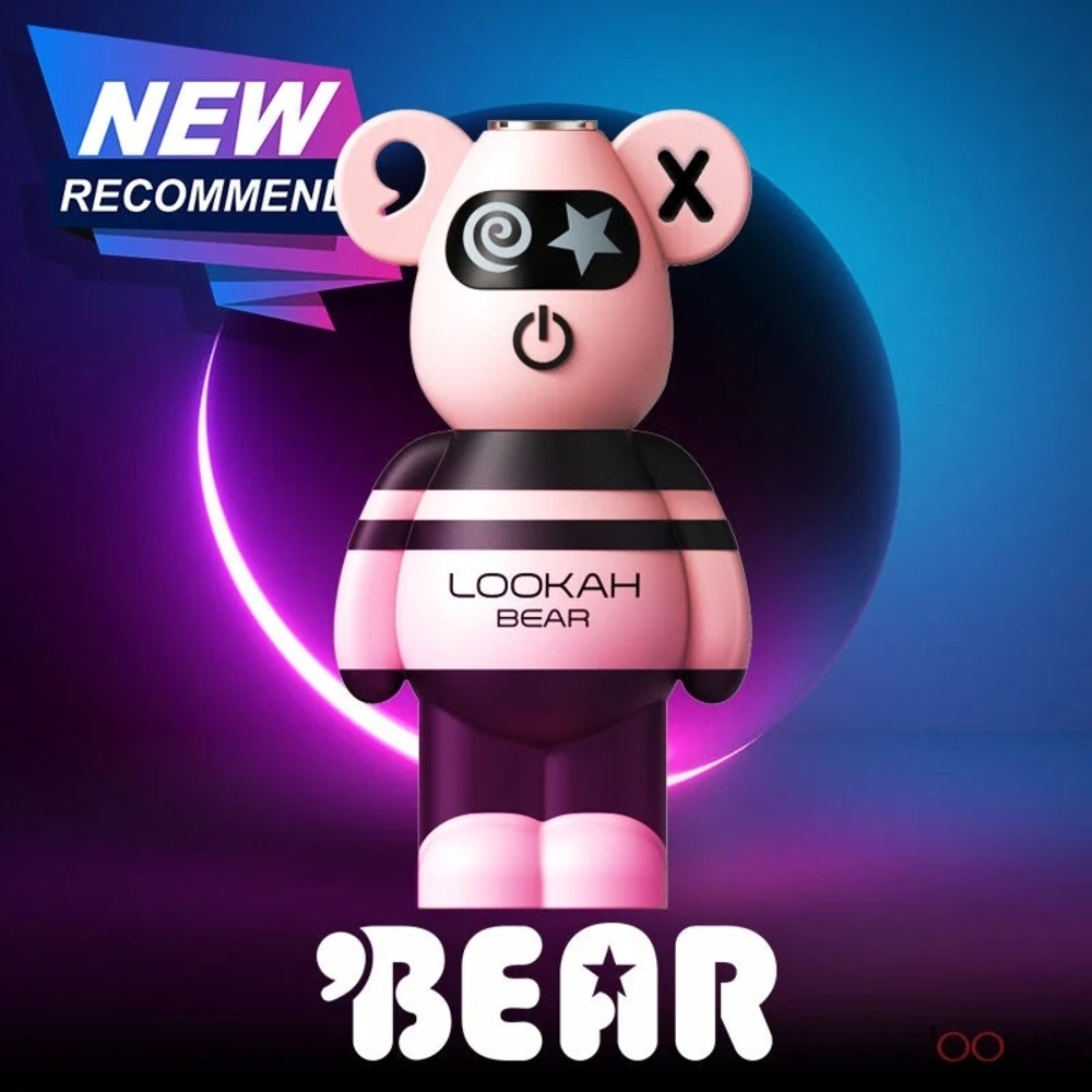 Bear Battery Pink