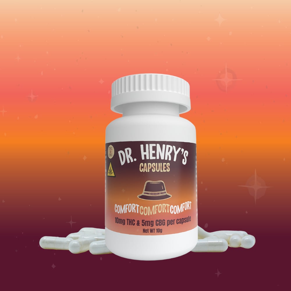 Dr. Henry's - Comfort - Capsules 200mg THC : 100mg CBG 20pk