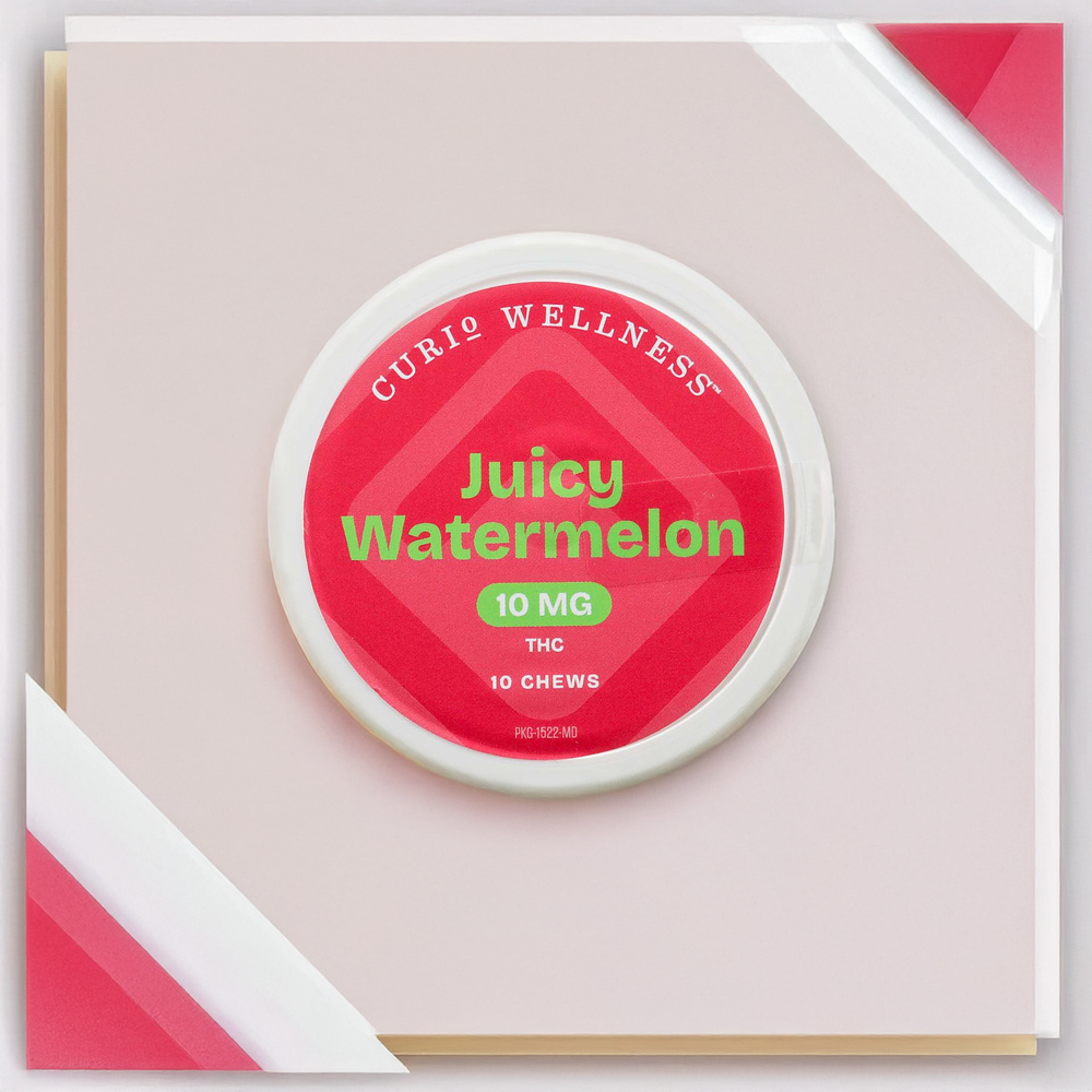 Juicy Watermelon Chews | 100mg | 10pk