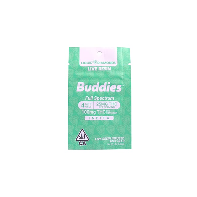25mg Indica [4ct] (100mg)