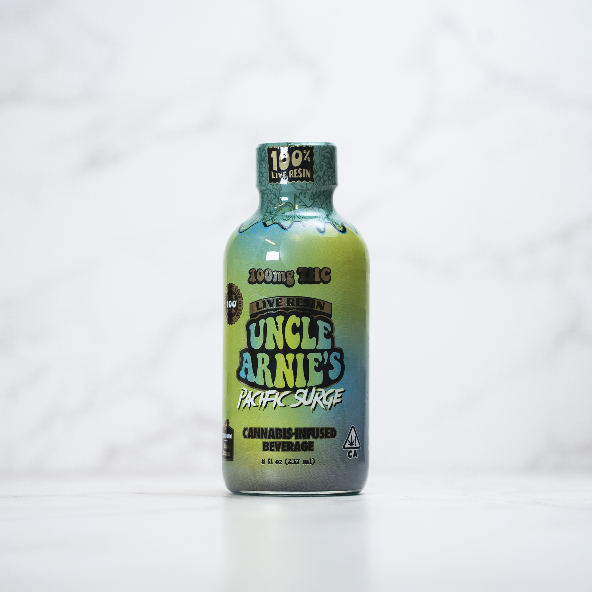 UNCLE ARNIE'S - PACIFIC SURGE - JUICE - SATIVA HYBRID - (8OZ) - [100MG]
