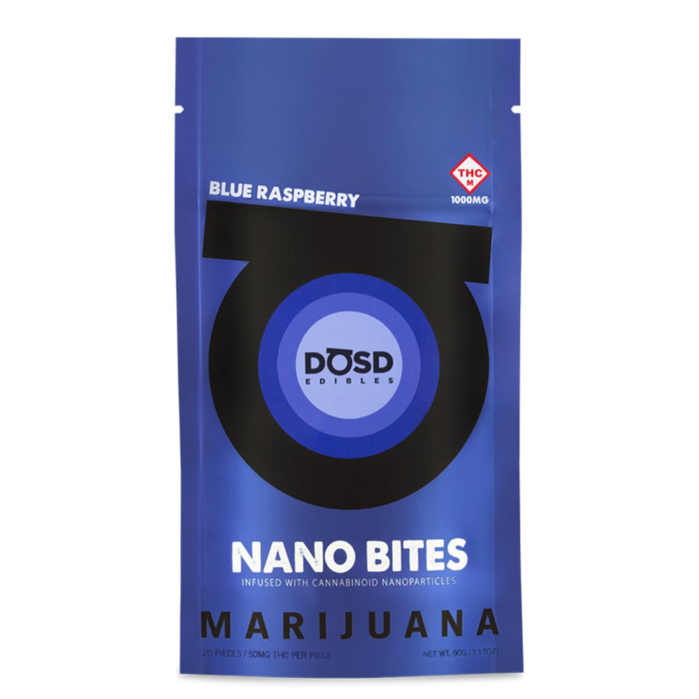 Blue Raspberry [20pk] (1000mg THC)