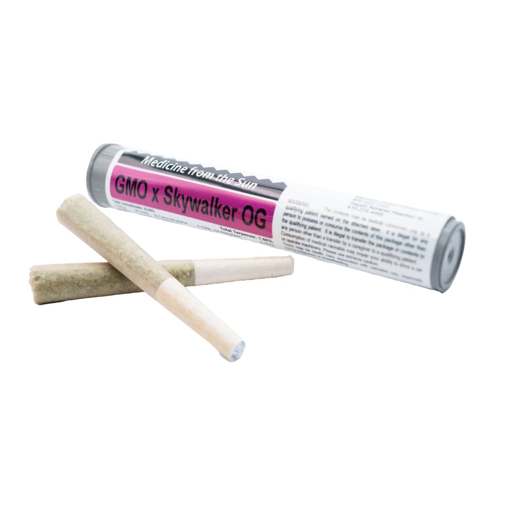 GMO x Sky OG Pre-Roll 0.5g 2-Pack GMO x Sky OG Pre-Roll 0.5g 2-Pack