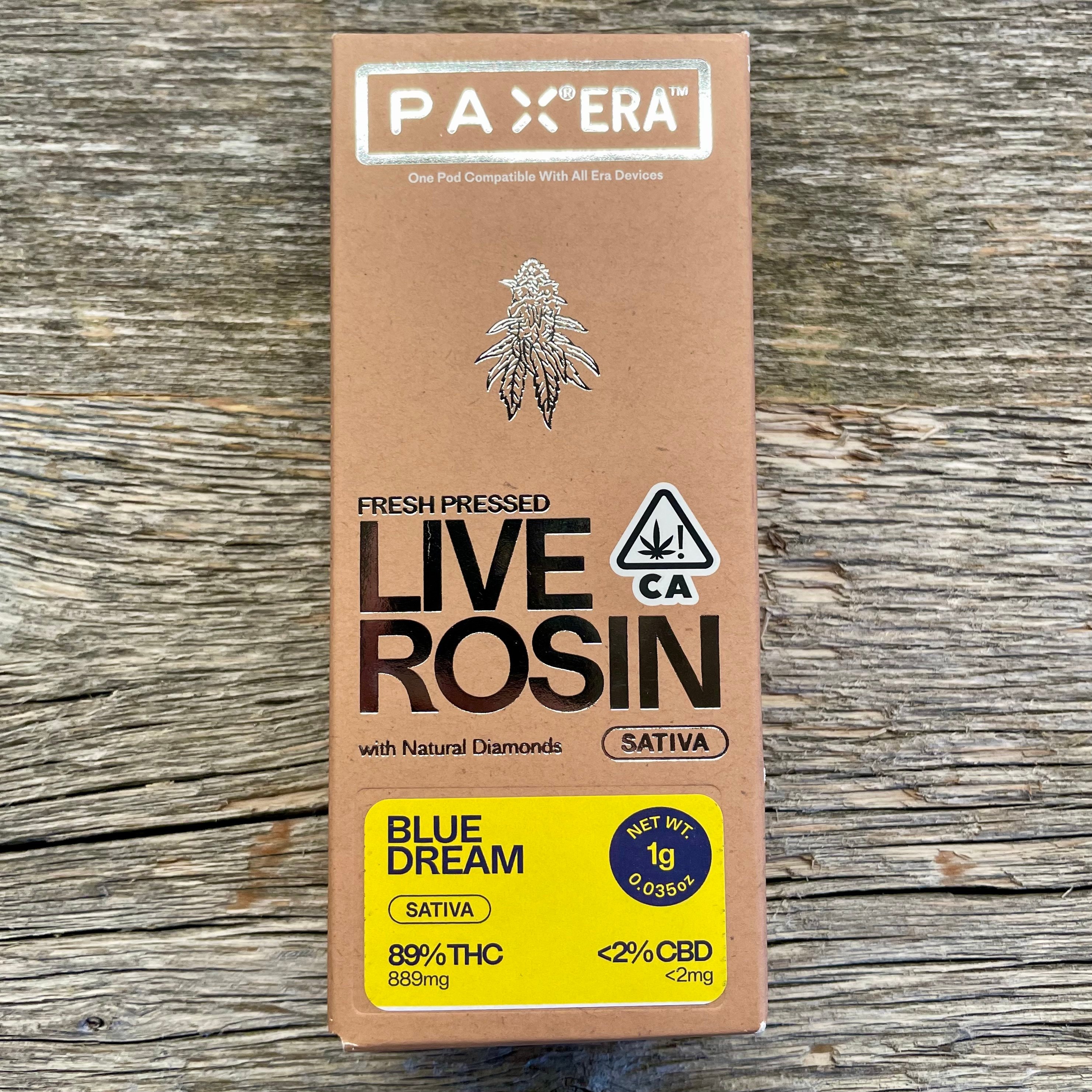 BLUE DREAM LIVE ROSIN PAX POD 1G