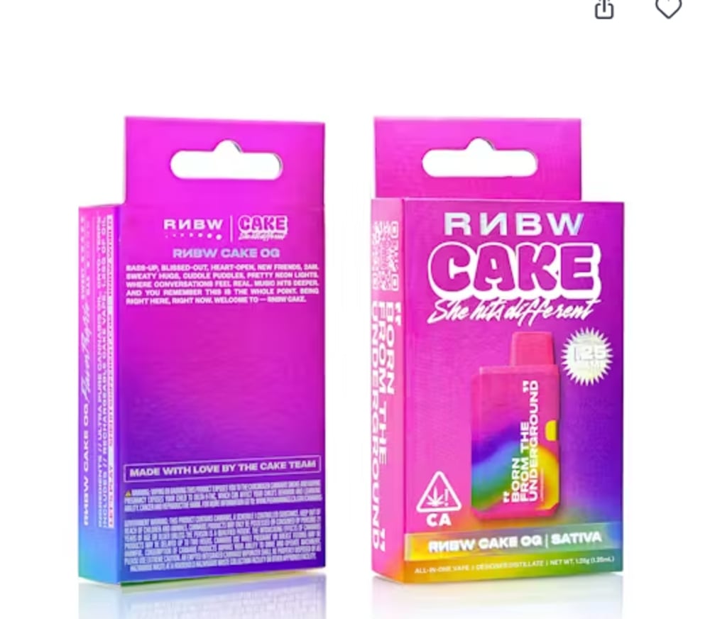 RNBW Cake OG  (Limited Edition) [1250mg]