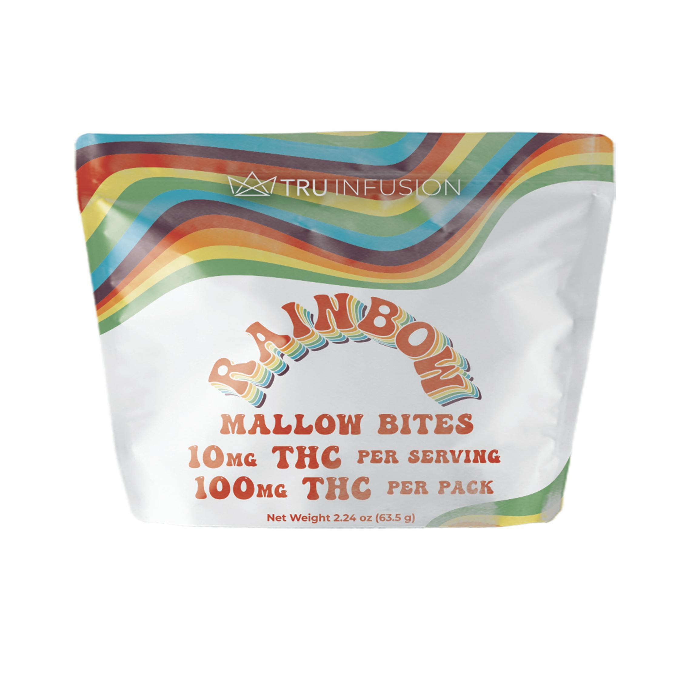 Rainbow Rice Crispy (100mg- 10 pieces 10mg ea)