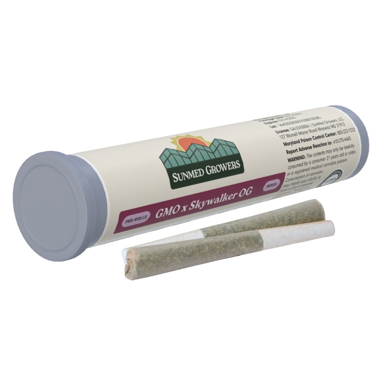 GMO x Sky OG Pre-Roll 0.5g 2-Pack
