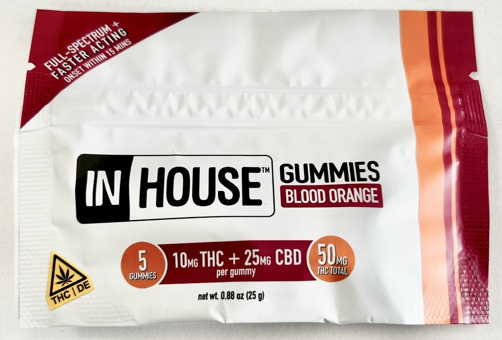 Blood Orange 5:1 [5pk] (250mg CBD/50mg THC)