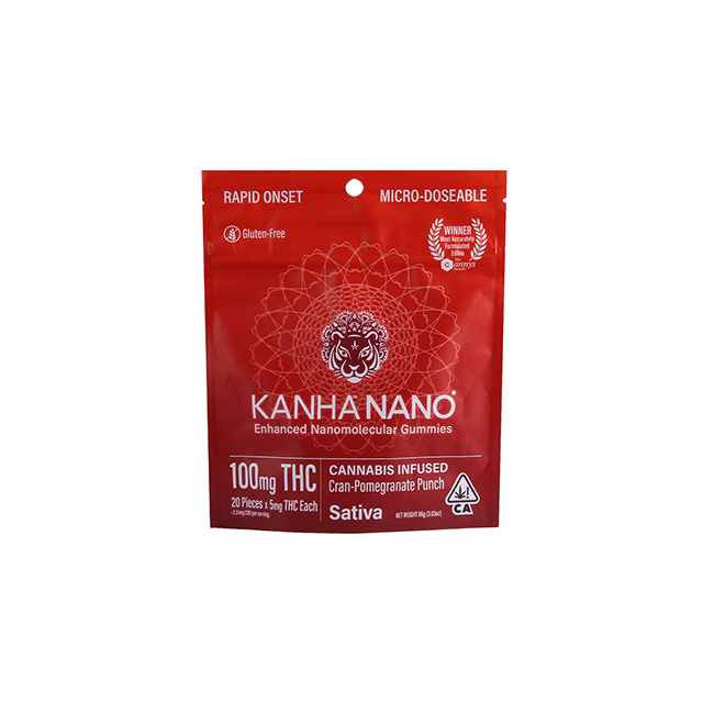 Cran-Pomegranate Punch - Sativa [20pk] (100mg)