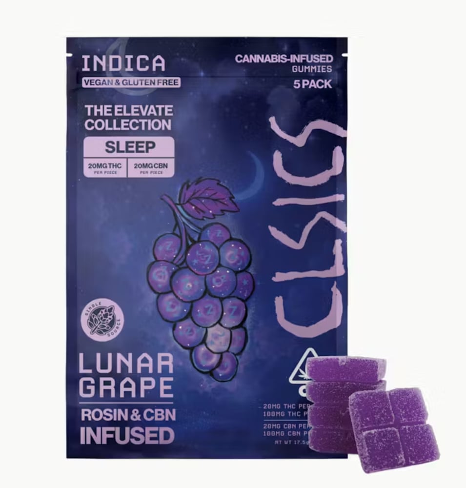 Lunar Grape [5pk] (100mg THC/100mg CBN)