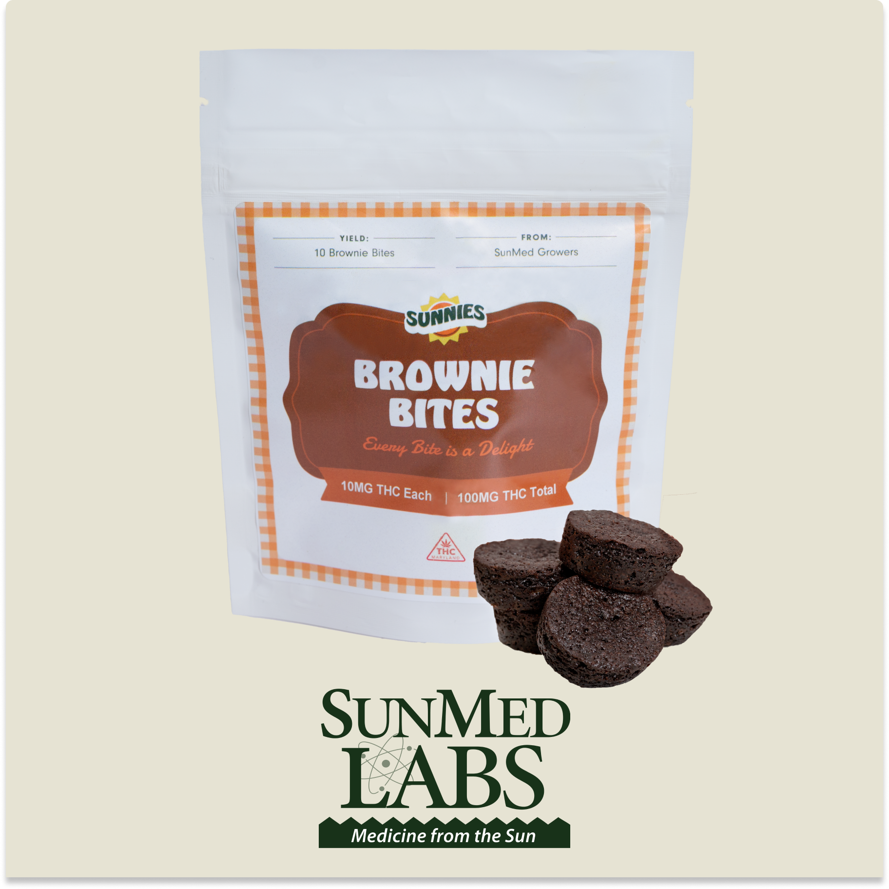 Brownie Bites [10pk] (100mg)