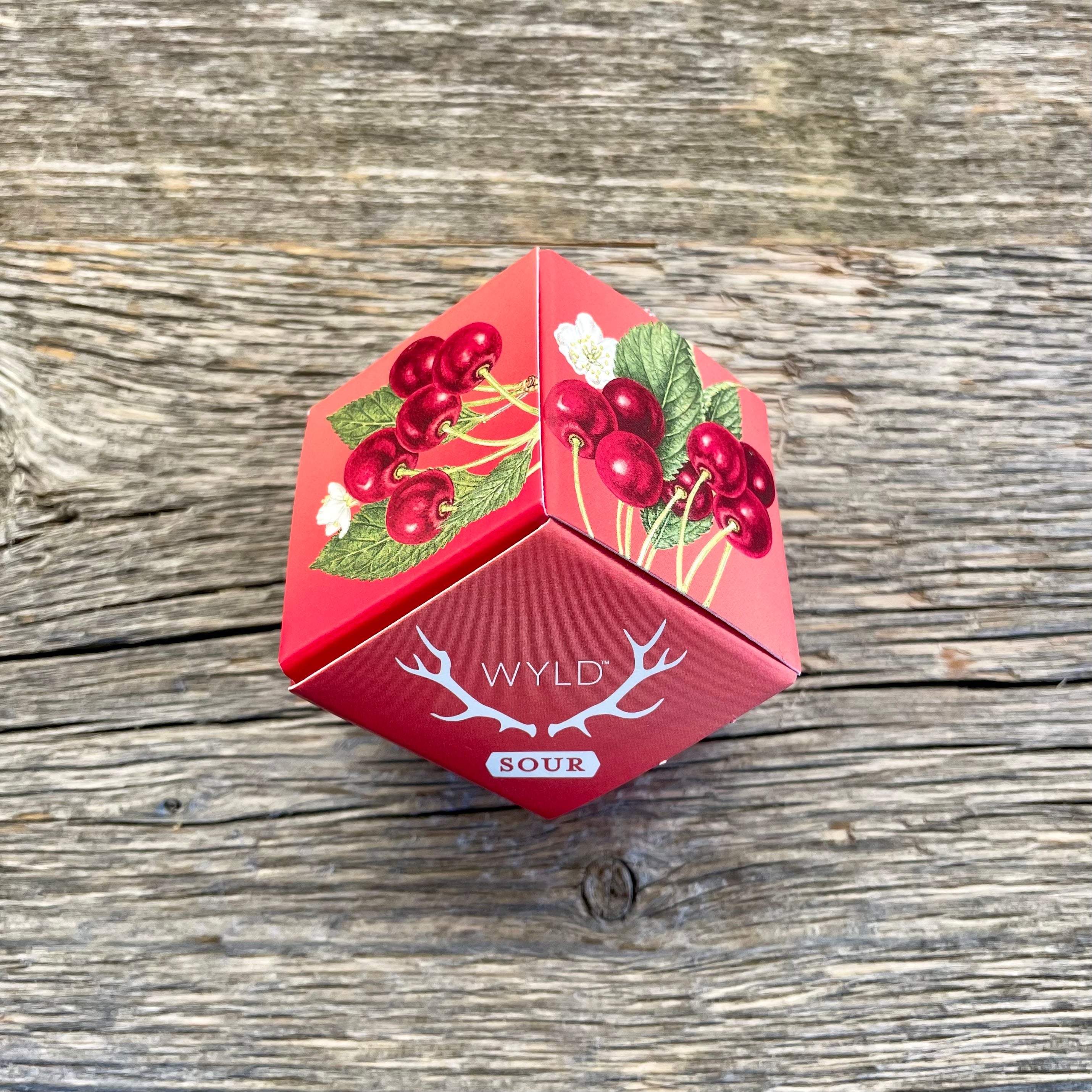 SOUR CHERRY INDICA GUMMIES 10PC 100MG