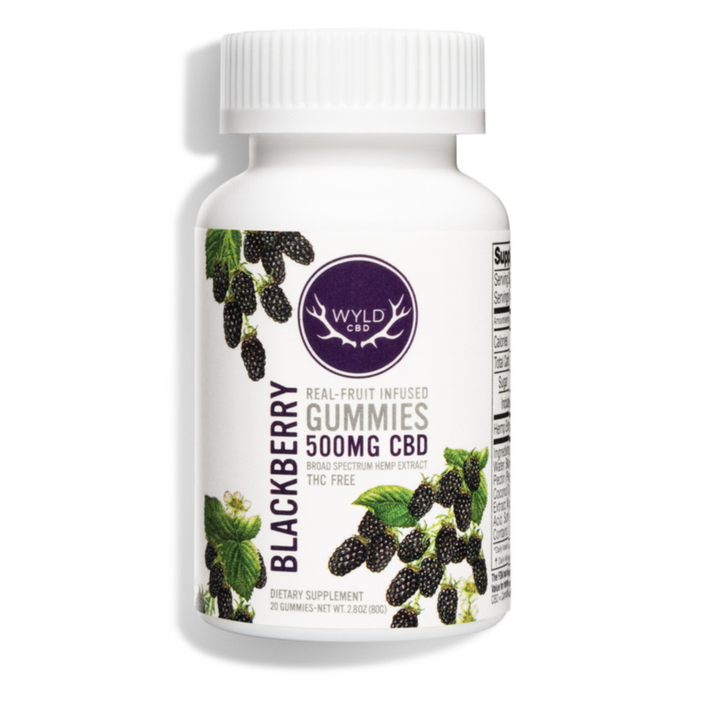 250mg Blackberry CBD Gummies (10-pack)