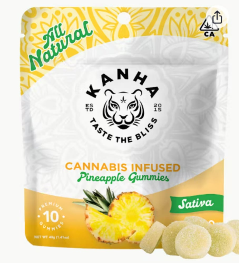 Pineapple - Sativa [10pk] (100mg)