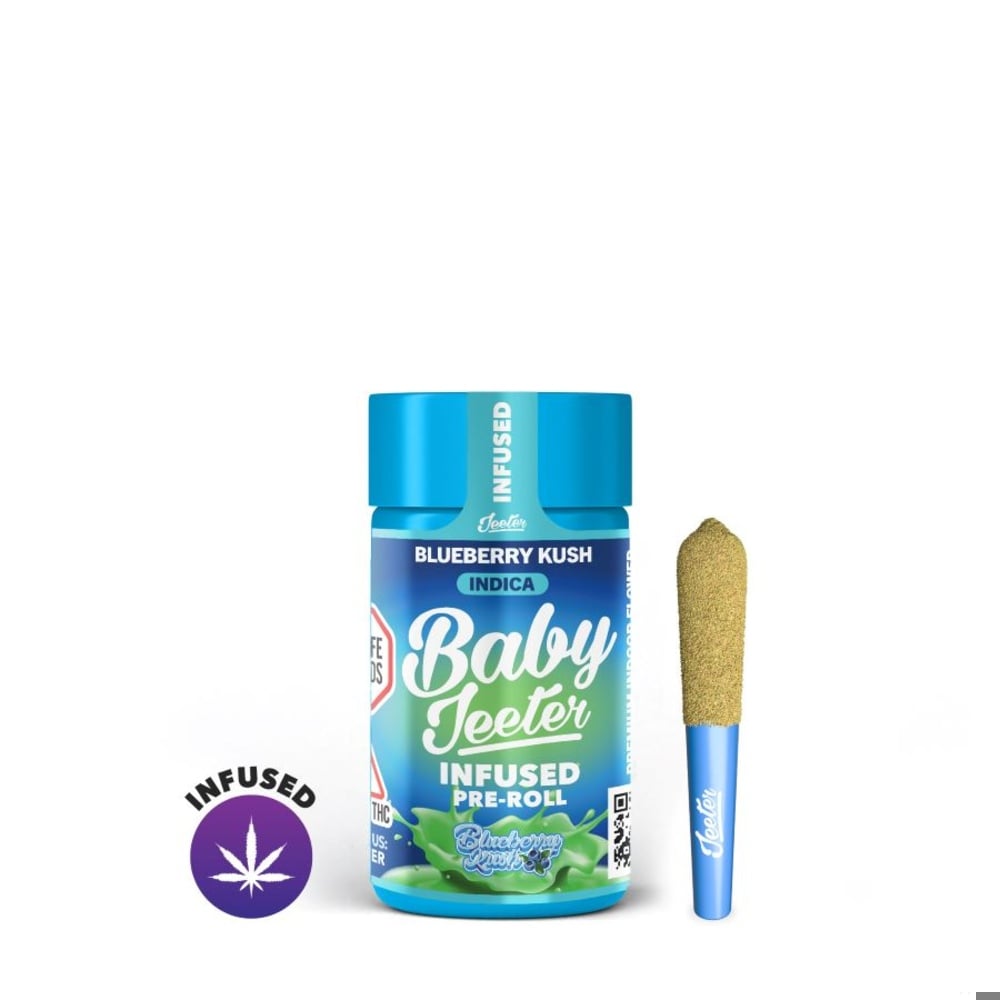Jeeter - Blueberry Kush (I) Infused Baby Jeeter 0.5g 5pk (2.5g)