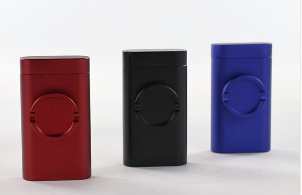 Metal Dugout 30mm Grinder Assorted Colors May Vary