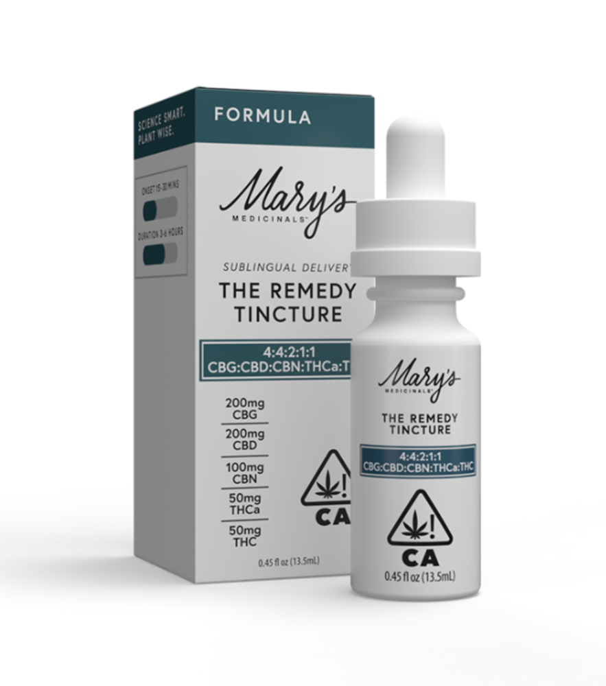 4:4:2:1:1 THE REMEDY TINCTURE 0.45OZ.