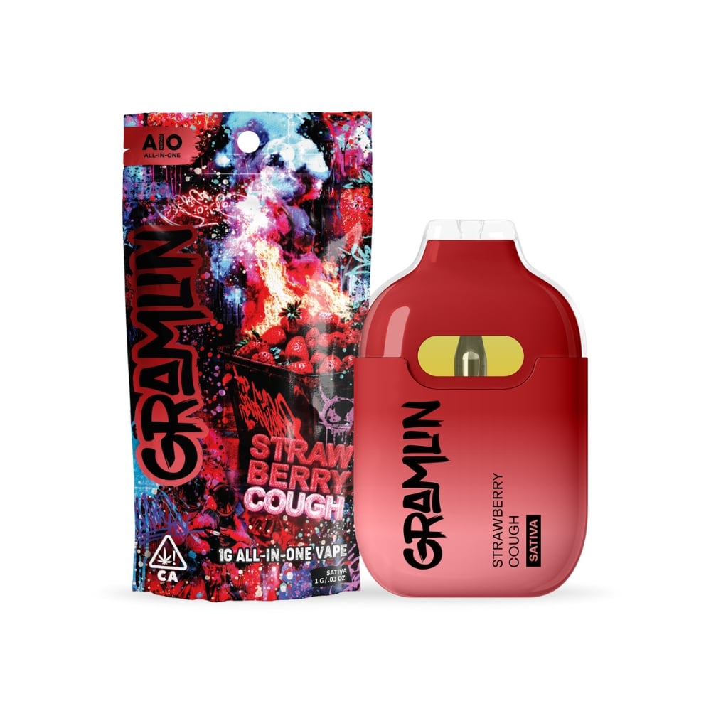 Strawberry Cough AIO [1000mg]