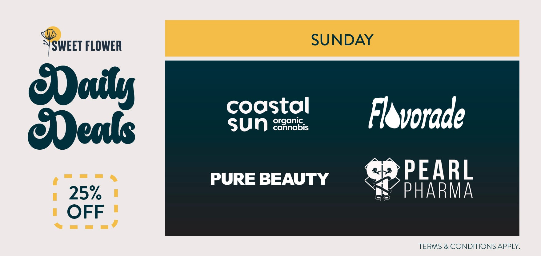 Sunday - Daily Deal special